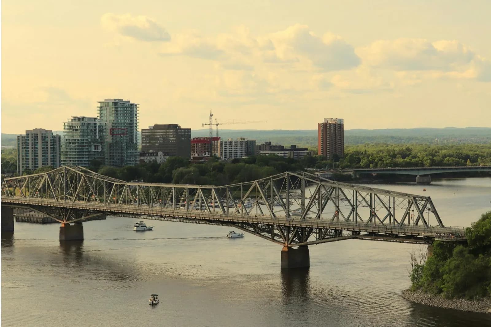 Cityscape of Gatineau, Quebec — industrial wastewater treatment service area in Canada
