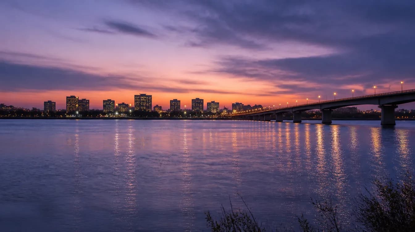 Cityscape of Laval, Quebec — industrial wastewater treatment service area in Canada