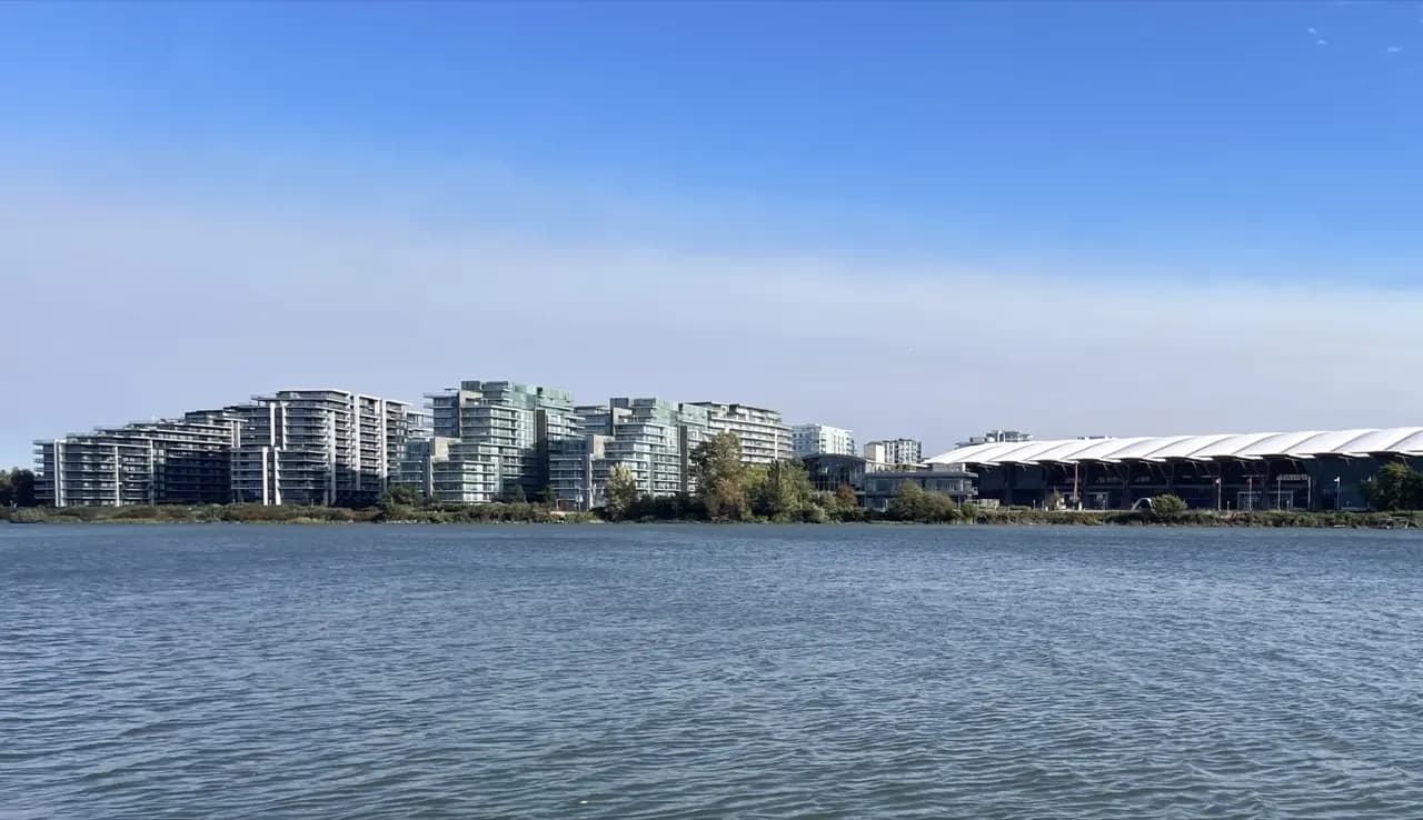 Cityscape of Richmond, British Columbia — industrial wastewater treatment service area in Canada