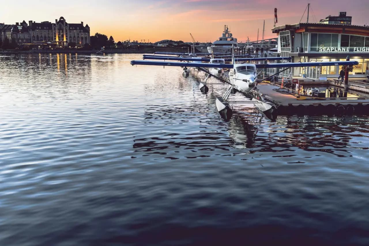 Cityscape of Victoria, British Columbia — industrial wastewater treatment service area in Canada