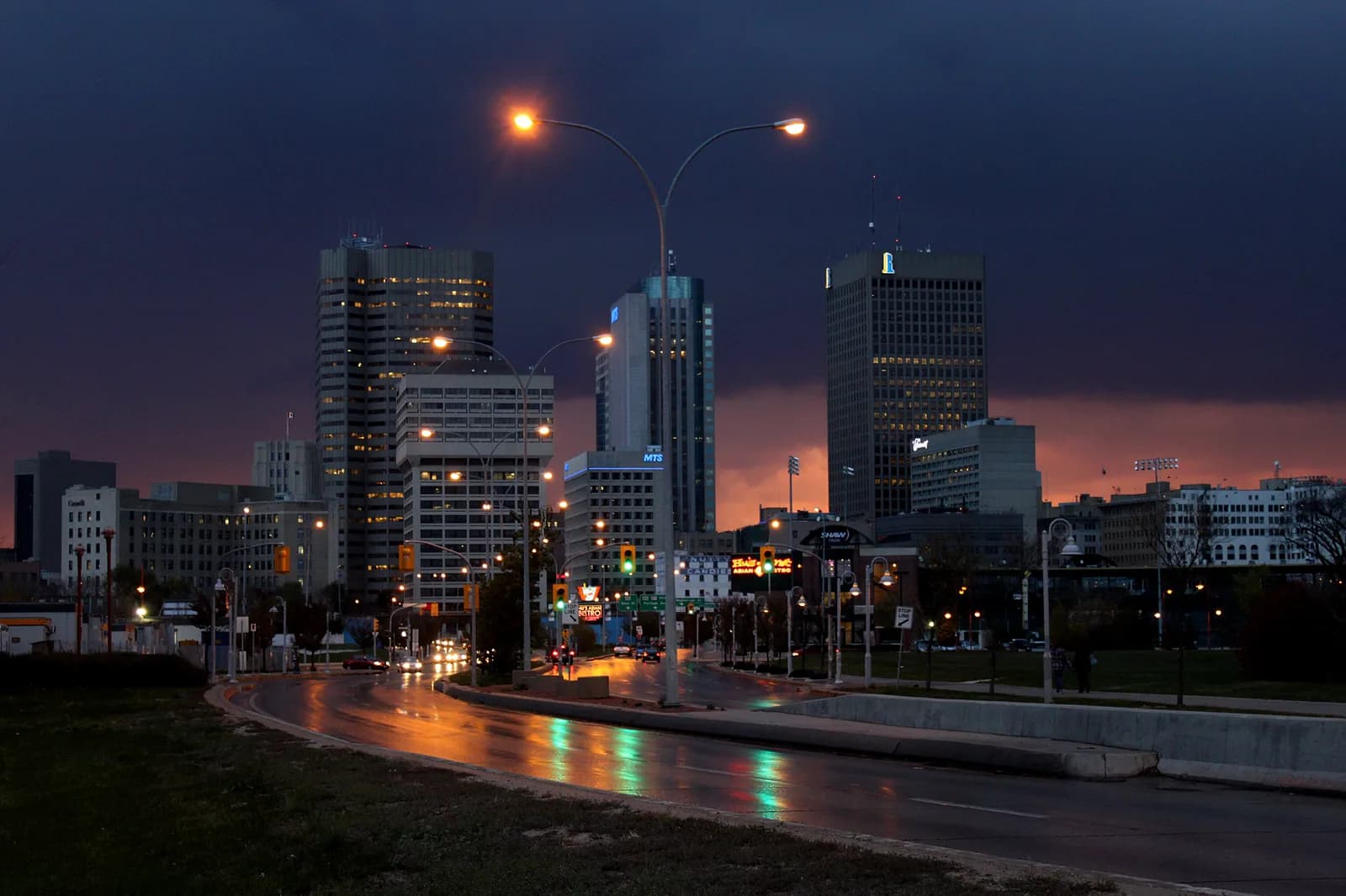 Industrial wastewater treatment equipment service area — Winnipeg, Manitoba